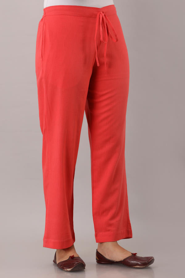 Coral Narrow Bottom Flex Pant