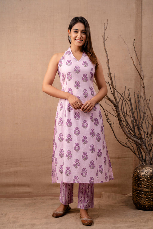 Lavender Cotton Co-Ord Set