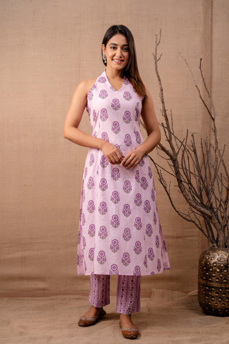 Lavender Cotton Co-Ord Set