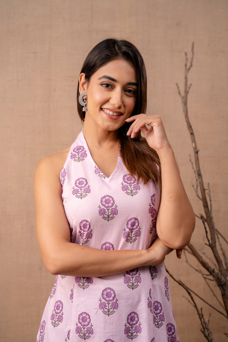 Lavender Cotton Co-Ord Set