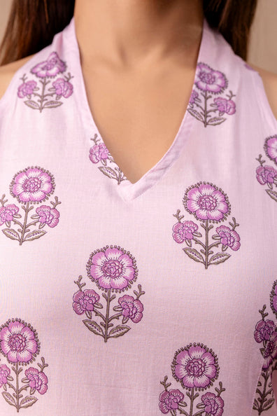 Lavender Cotton Co-Ord Set