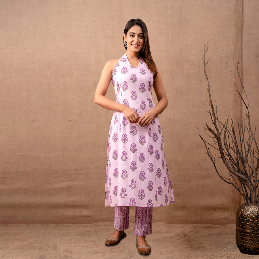 Lavender Cotton Co-Ord Set